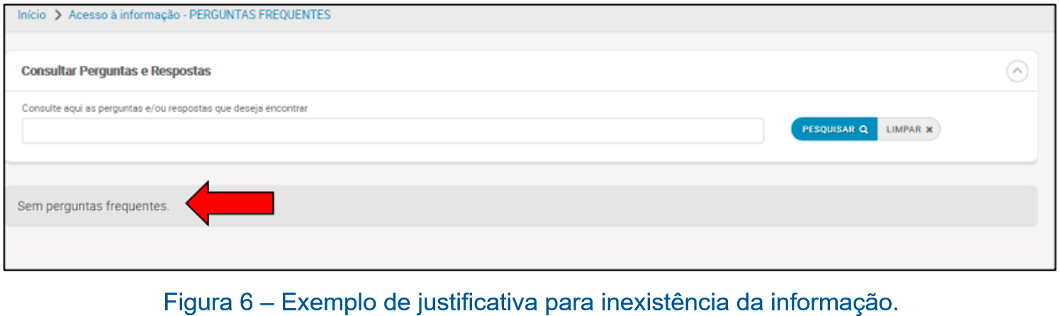 Exemplo de seção de Perguntas Frequentes (FAQ)